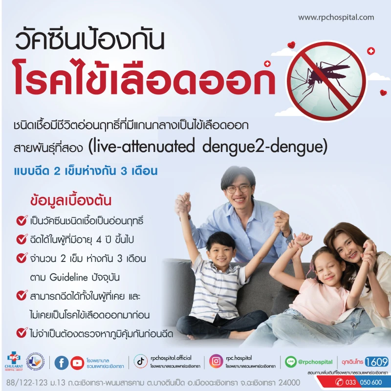 วัคซีนป้องกันโรคไข้เลือดออก